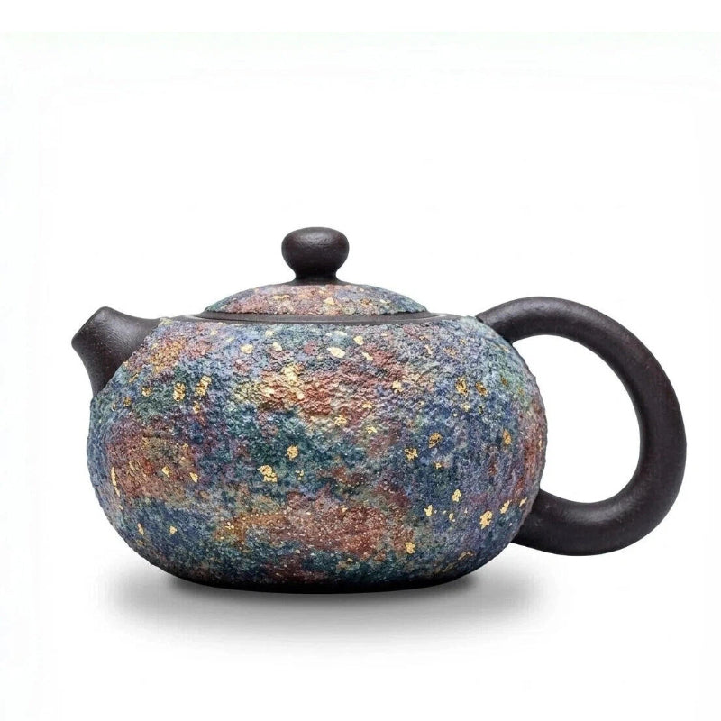 Artisanal Handcrafted Rock Ore Xi Shi Teapot Japanese-Style 1